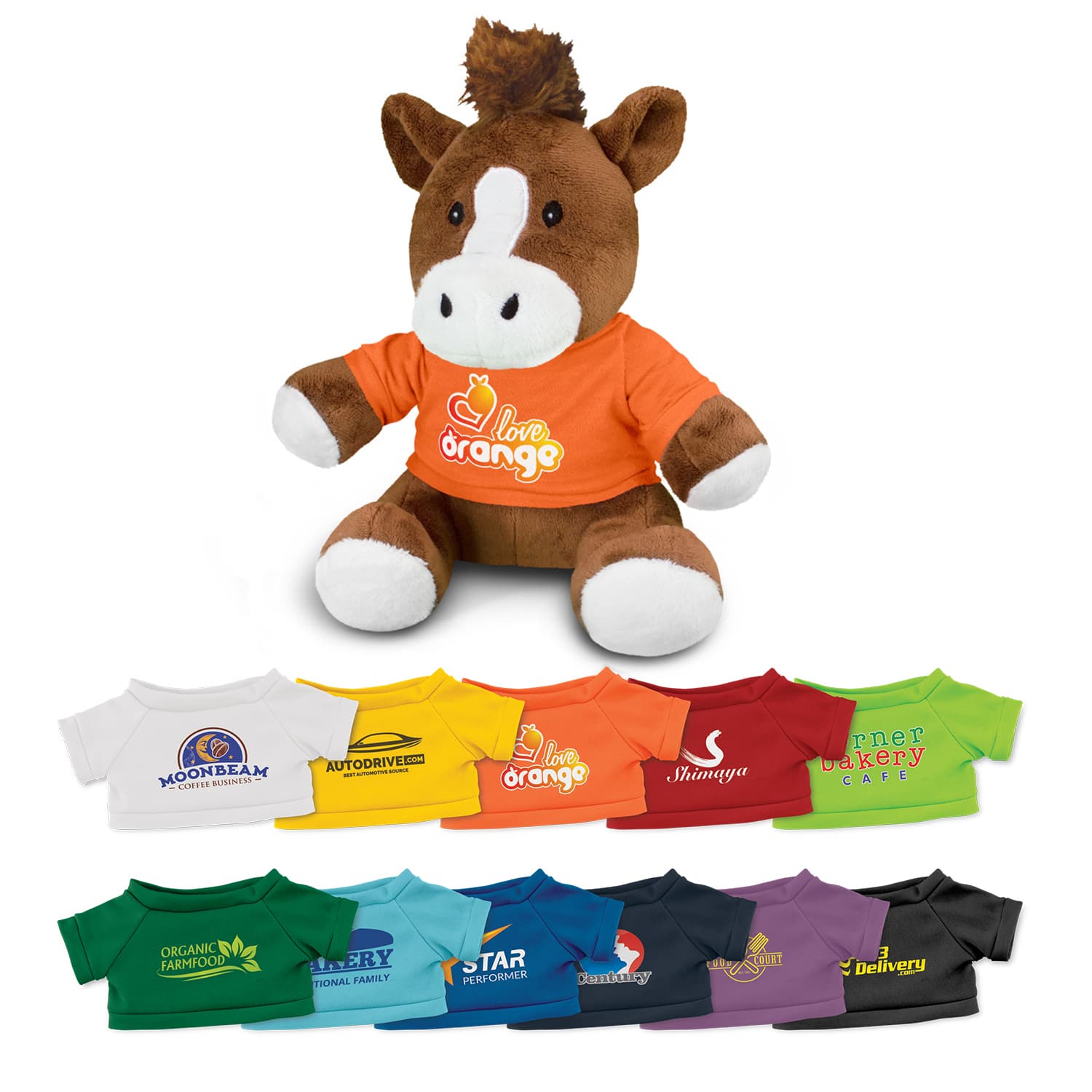 Horse Plush Toy-Active Image