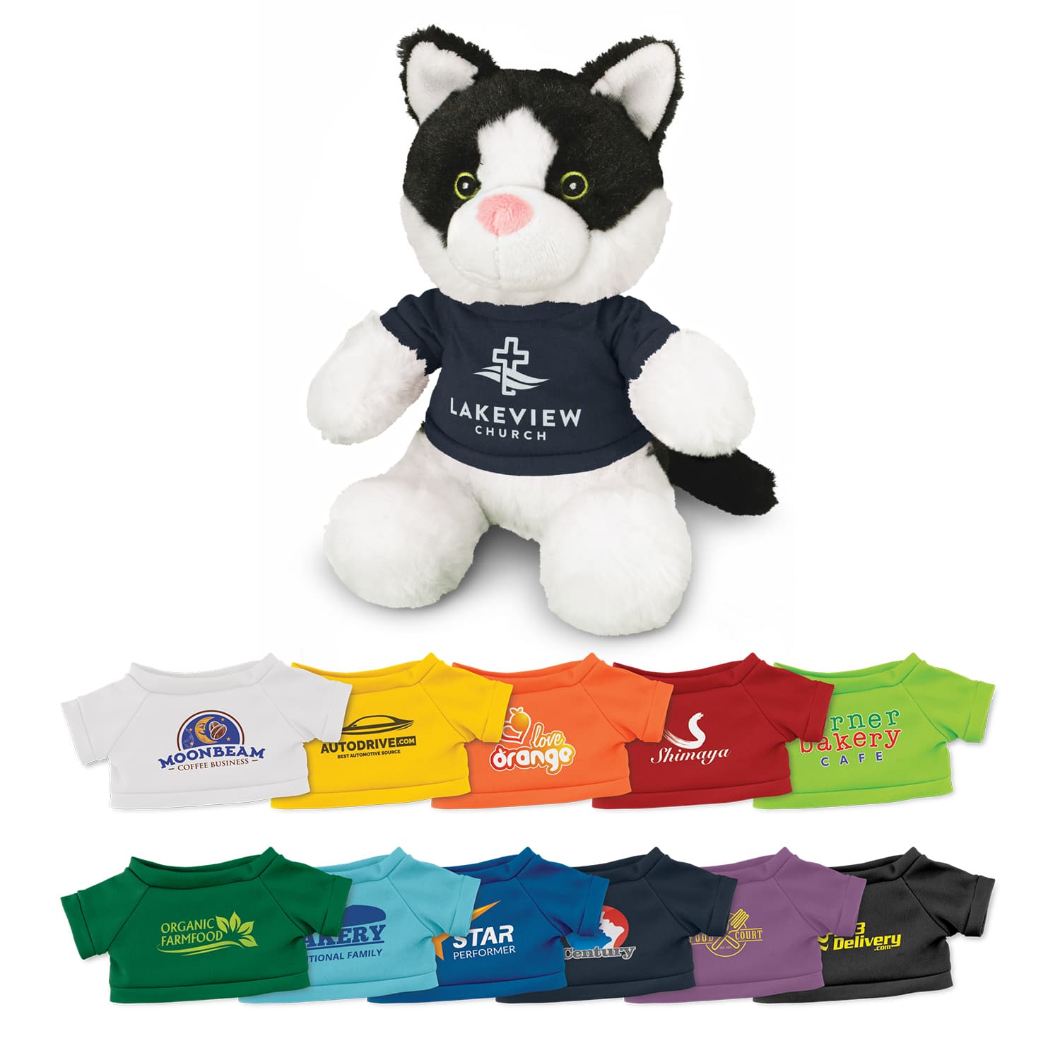 Cat Plush Toy-Active Image