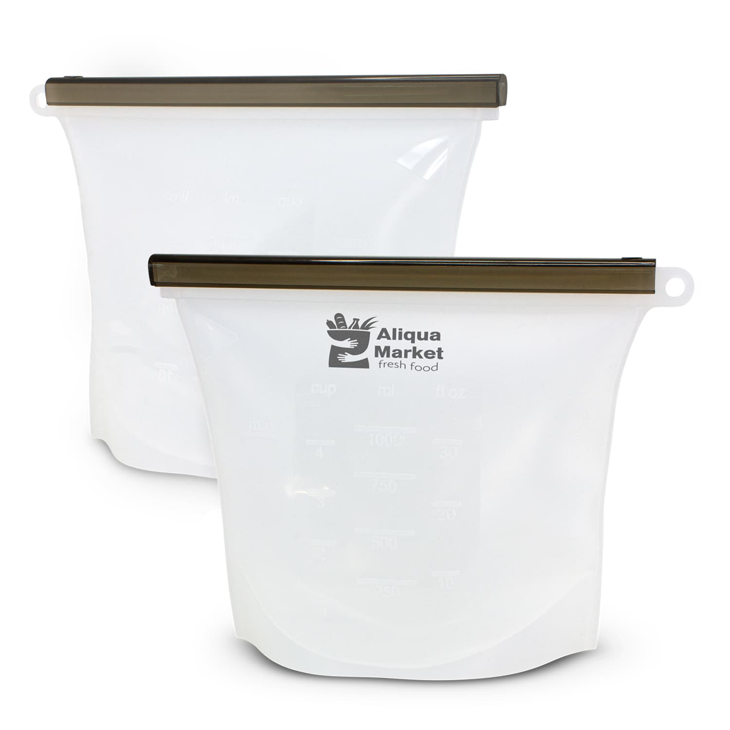 Silicone Reusable Storage Pouch-Active Image