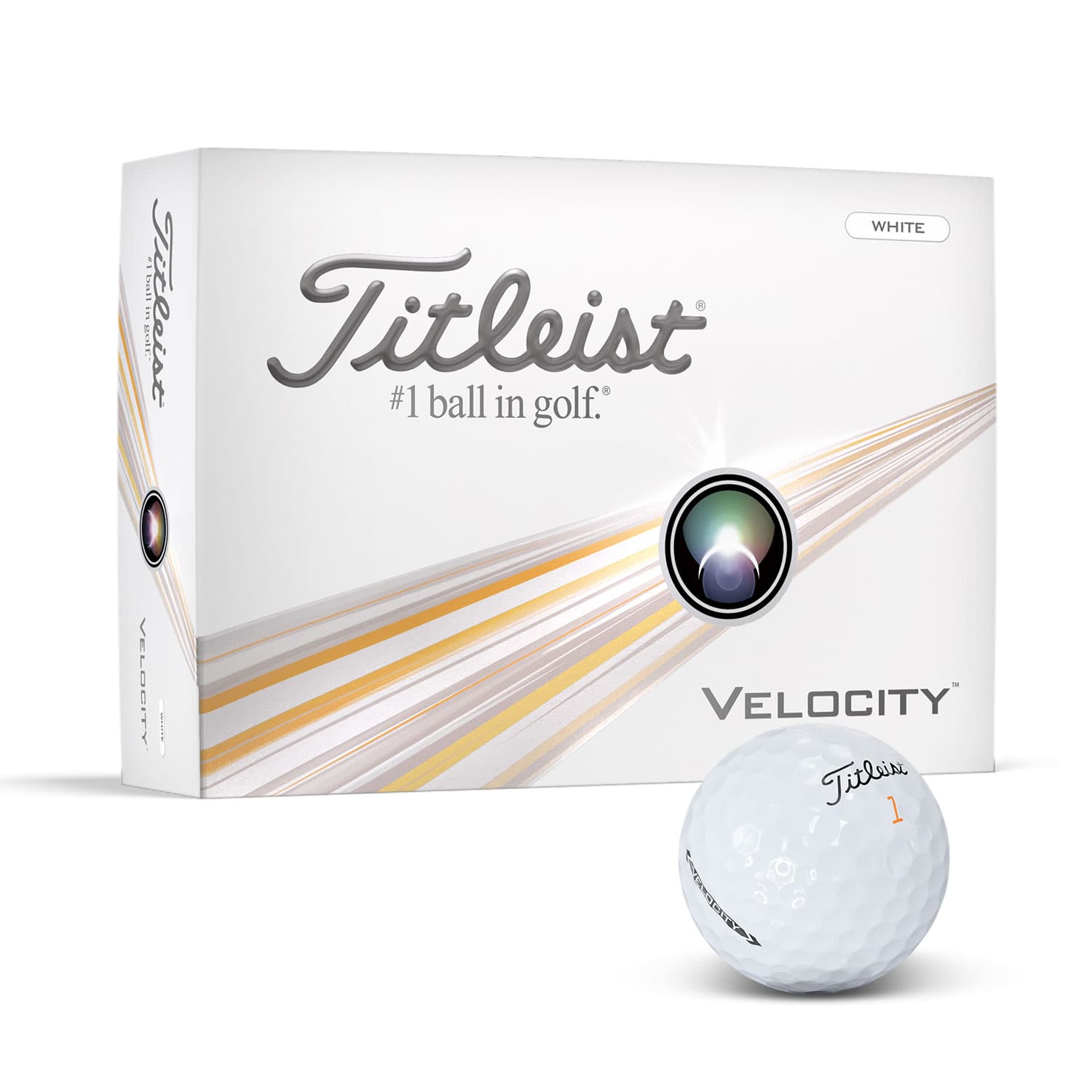 Titleist Velocity Golf Ball-Active Image