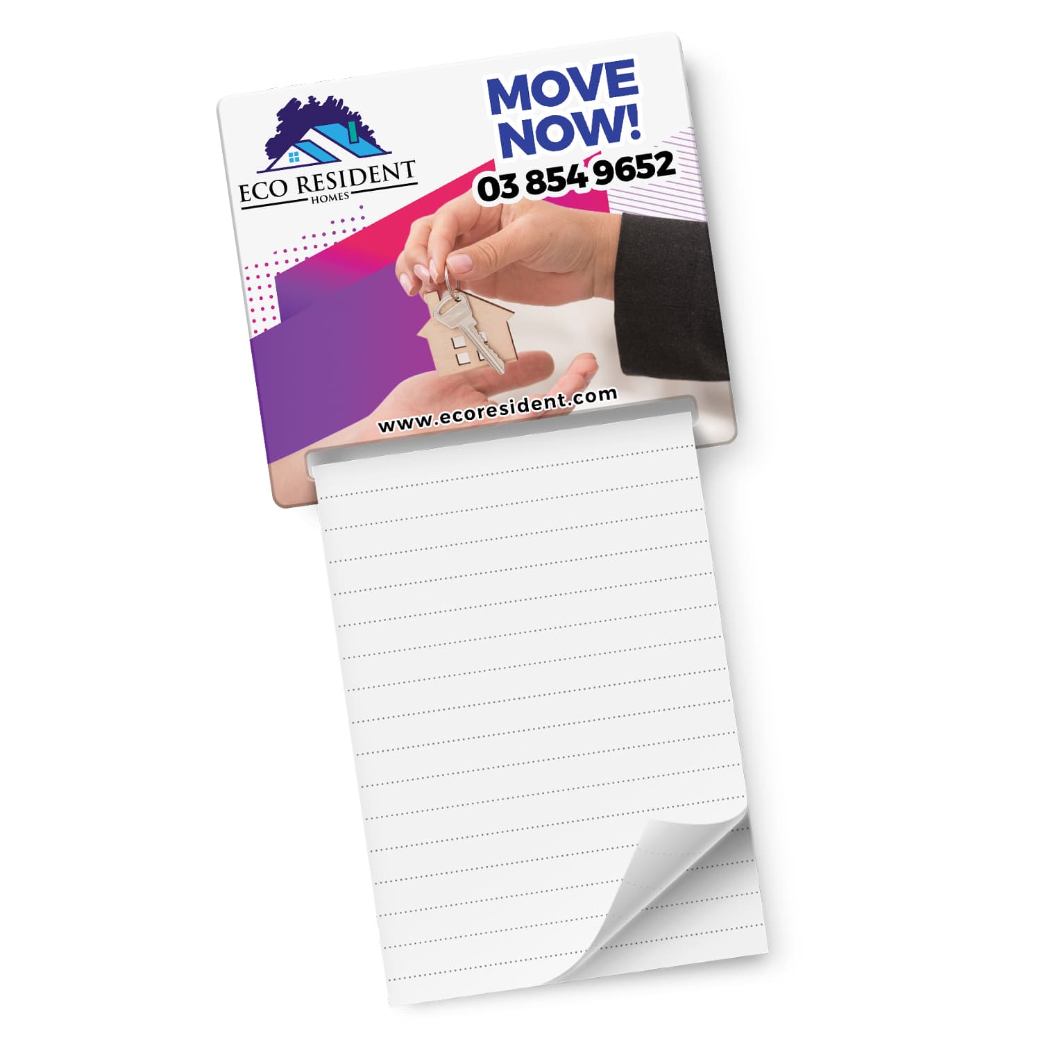 Magnetic Memo Pad - A7-Active Image