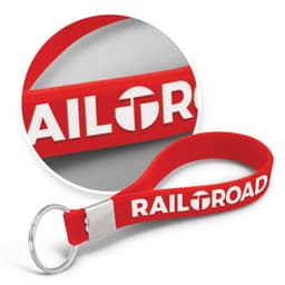 Silicone Key Ring - Embossed - image 15
