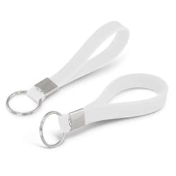 Silicone Key Ring - Embossed - image 1