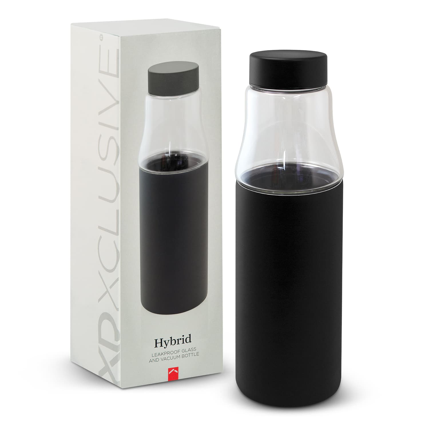 Hybrid Leakproof Glass Vacuum Bottle-Active Image