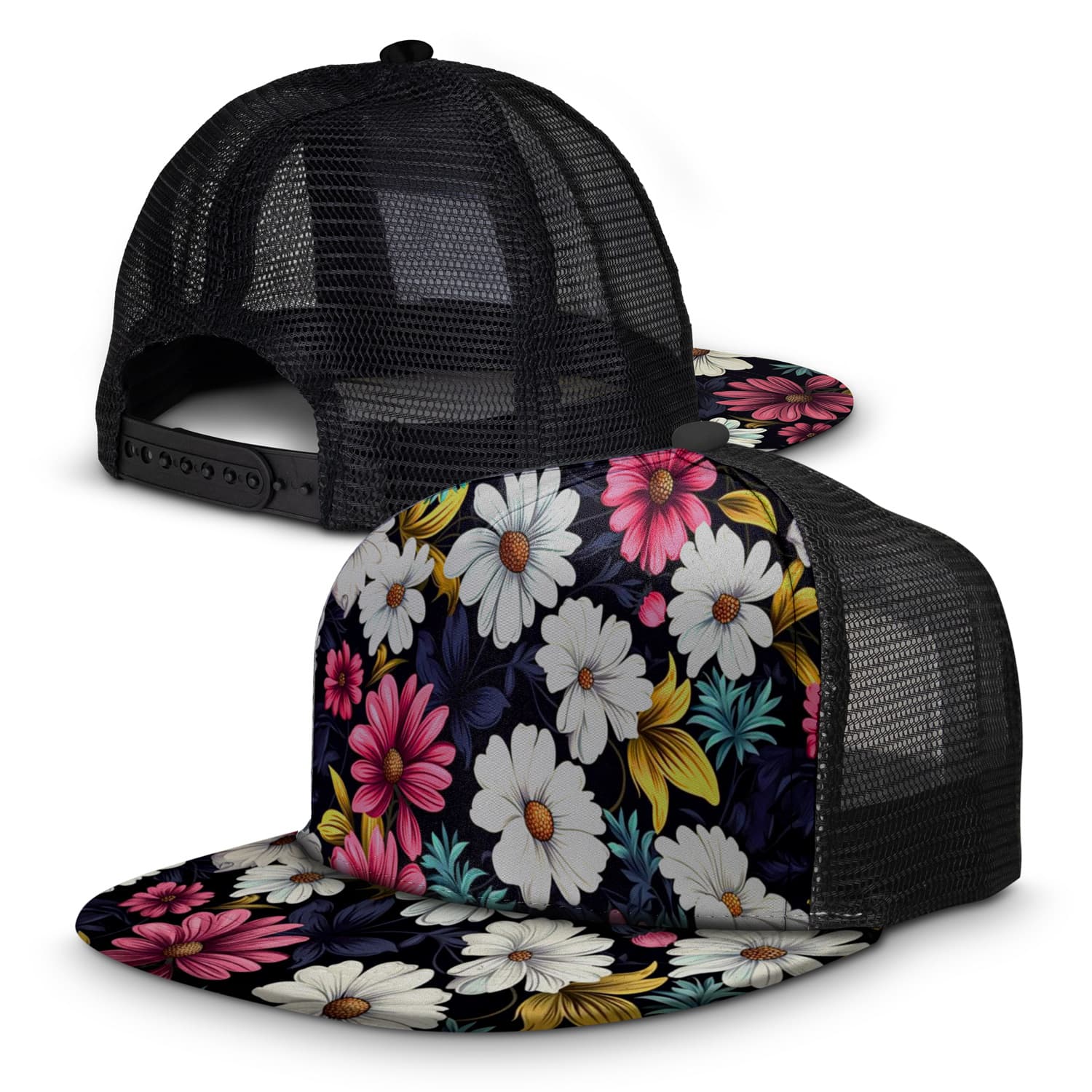 Impala Custom Flat Peak Mesh Cap-Active Image