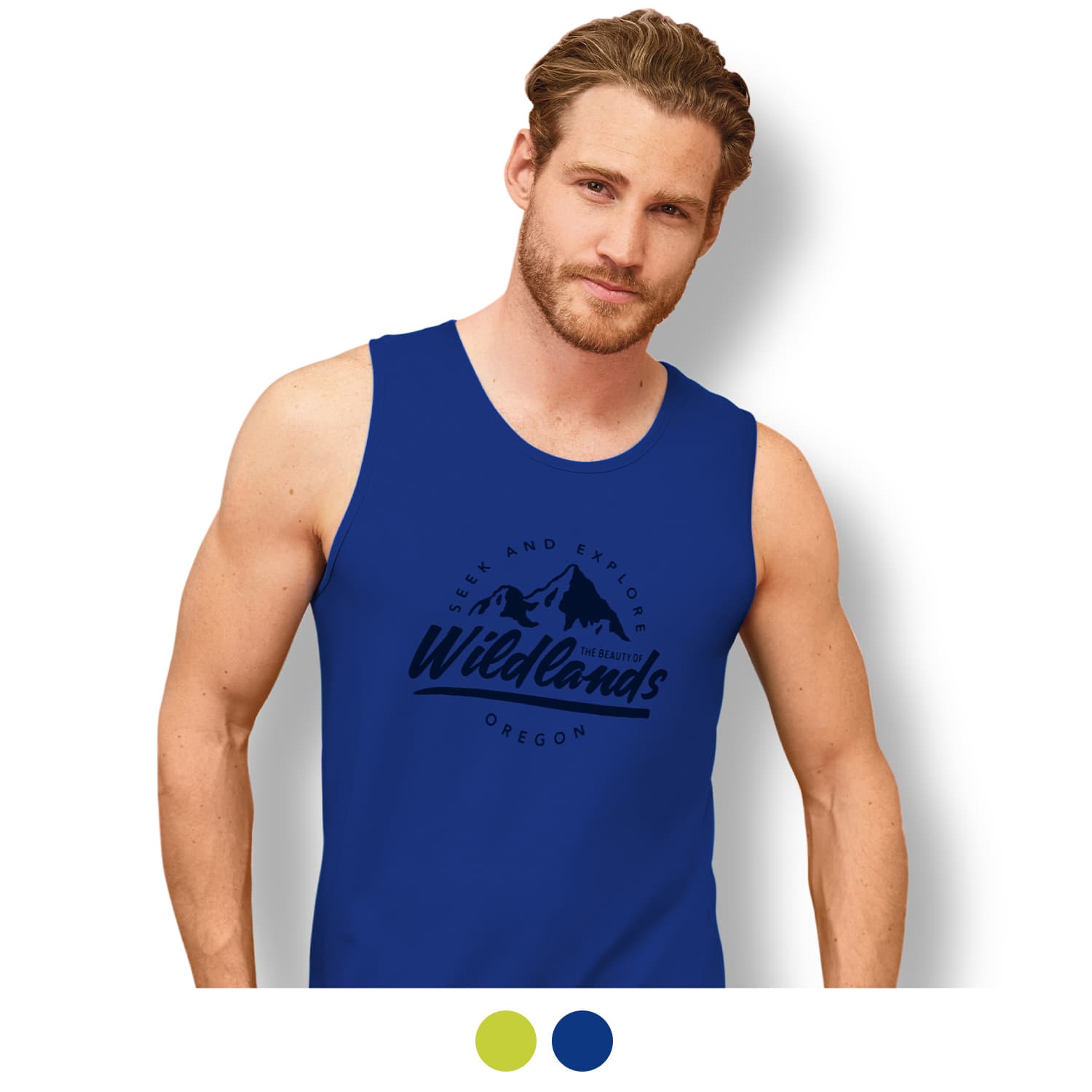 SOLS Sporty Mens Tank Top-Active Image