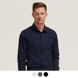 SOLS Blake Men's Long Sleeve Shirt - image 5