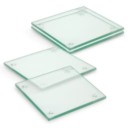 Venice Glass Coaster - Set of 4 - Square - Full Colour - image 1