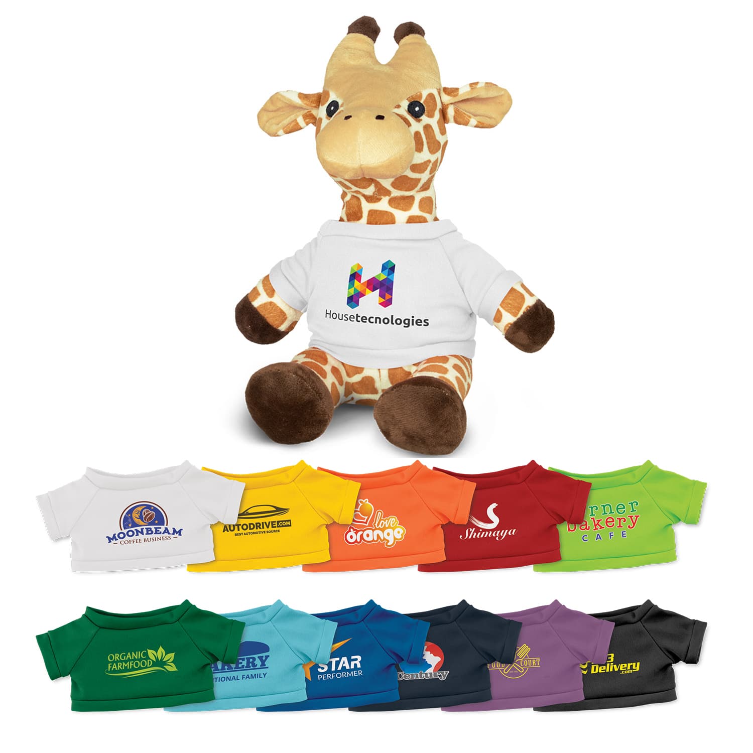 Giraffe Plush Toy-Active Image