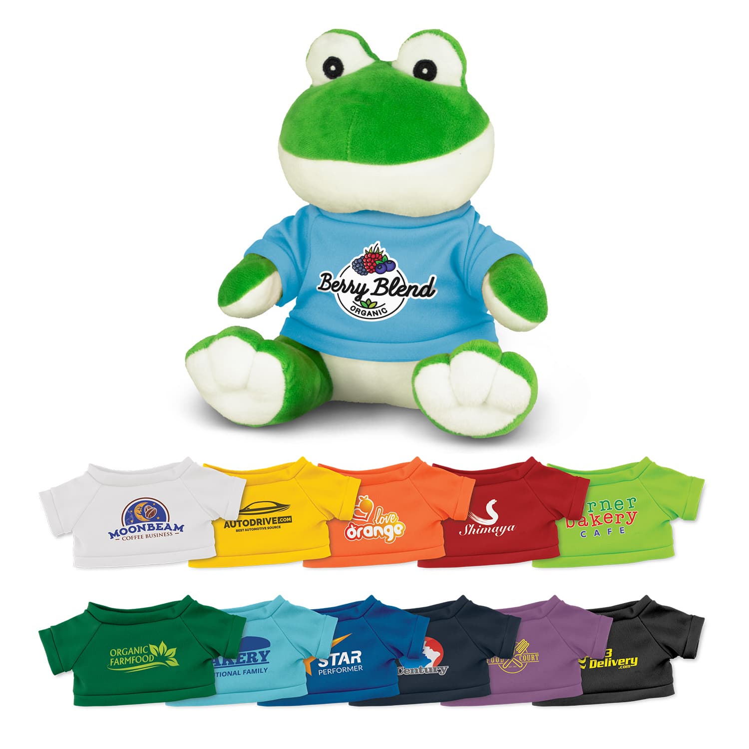 Frog Plush Toy-Active Image