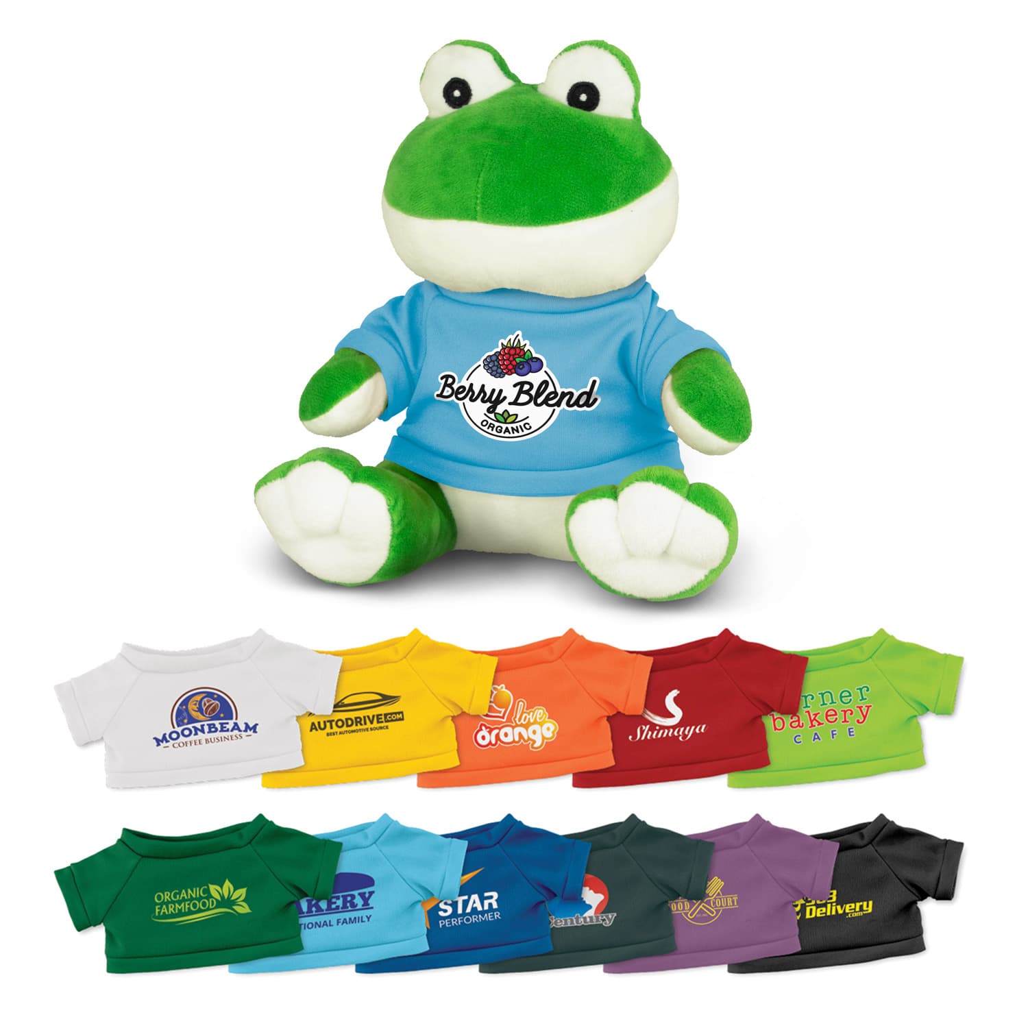 Frog Plush Toy-Active Image