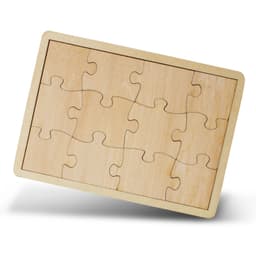 Wooden 12 Piece Puzzle - image 1