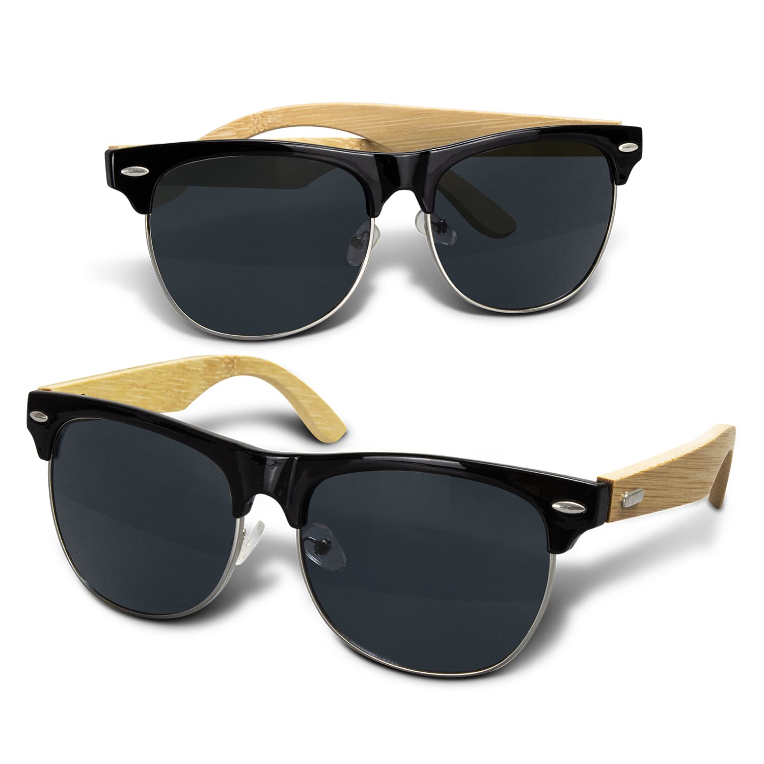 Maverick Sunglasses - Bamboo-Active Image