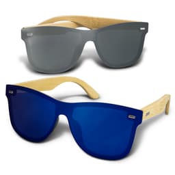 Ryder Mirror Lens Sunglasses - Bamboo - image 2