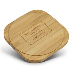 Vita Bamboo Wireless Charger - Square - image 3