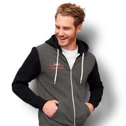 SOLS Silver Unisex Zipped Sweatshirt - image 3