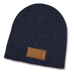 Nebraska Heather Cable Knit Beanie With Patch - image 2