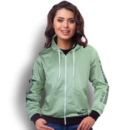 Custom Womens Sports Zipped Hoodie - image 5