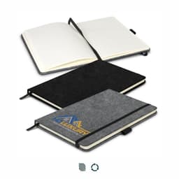 RPET Felt Hard Cover Notebook - image 1