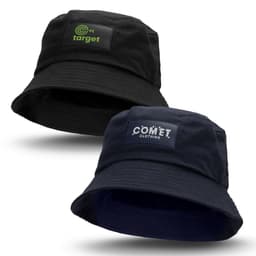 Bucket Hat with Patch - image 3