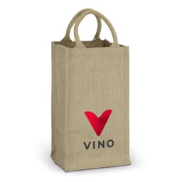 Jute Four Bottle Wine Carrier - image 3