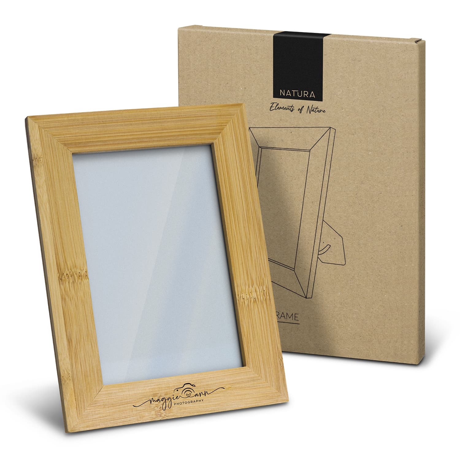 NATURA Bamboo Photo Frame-Active Image