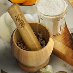 NATURA Bamboo Mortar and Pestle - image 3