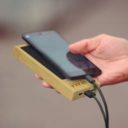 NATURA Bamboo Solar Power Bank - image 4