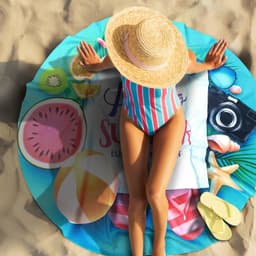 Paradiso Beach Towel - Full Colour - image 2