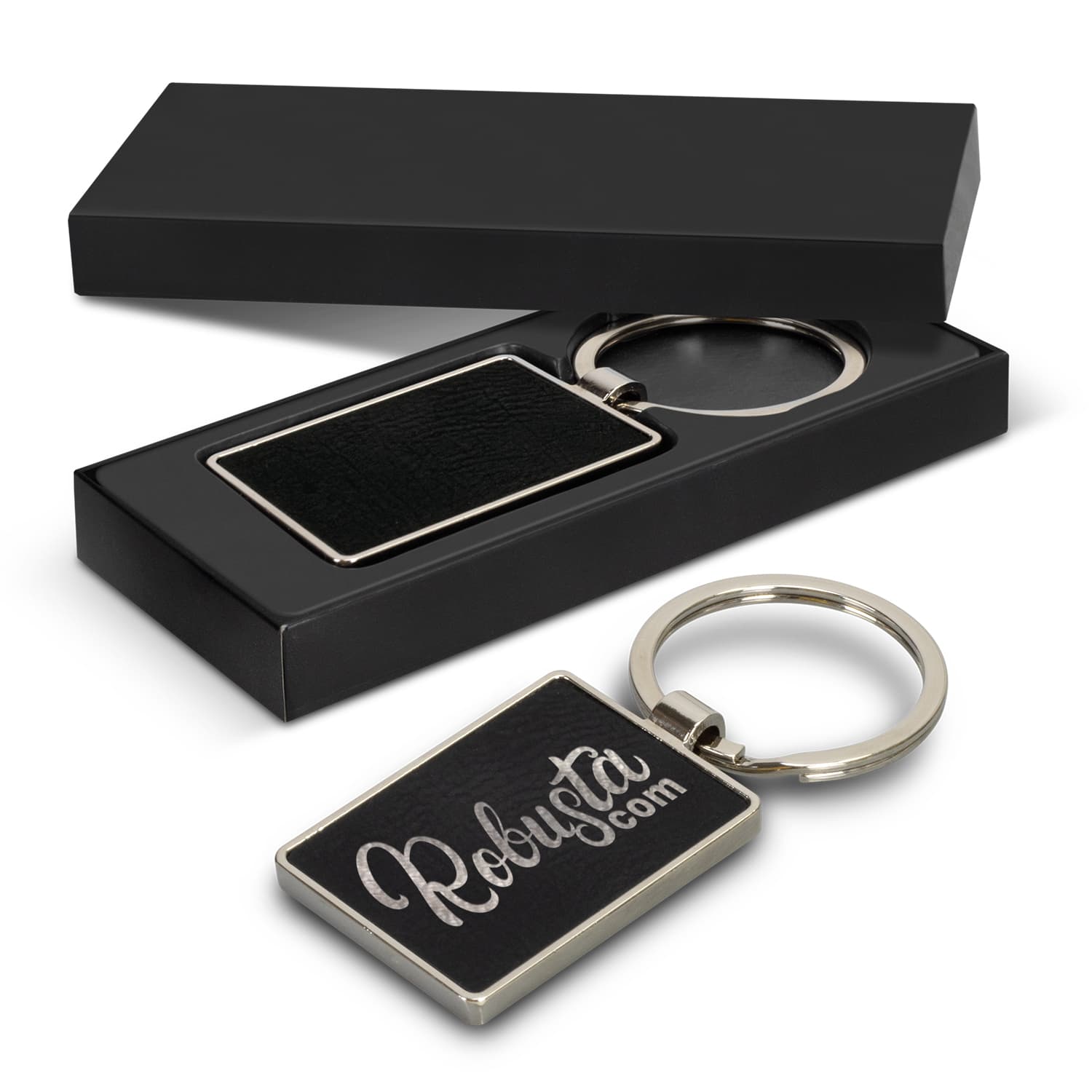 Capulet Key Ring - Rectangle-Active Image