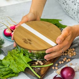 NATURA Iris Glass Food Container - image 4