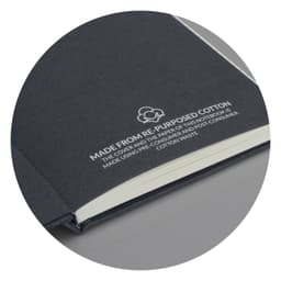 Recycled Cotton Hard Cover Notebook - image 3