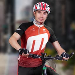 Custom Mens Cycling Top - image 4