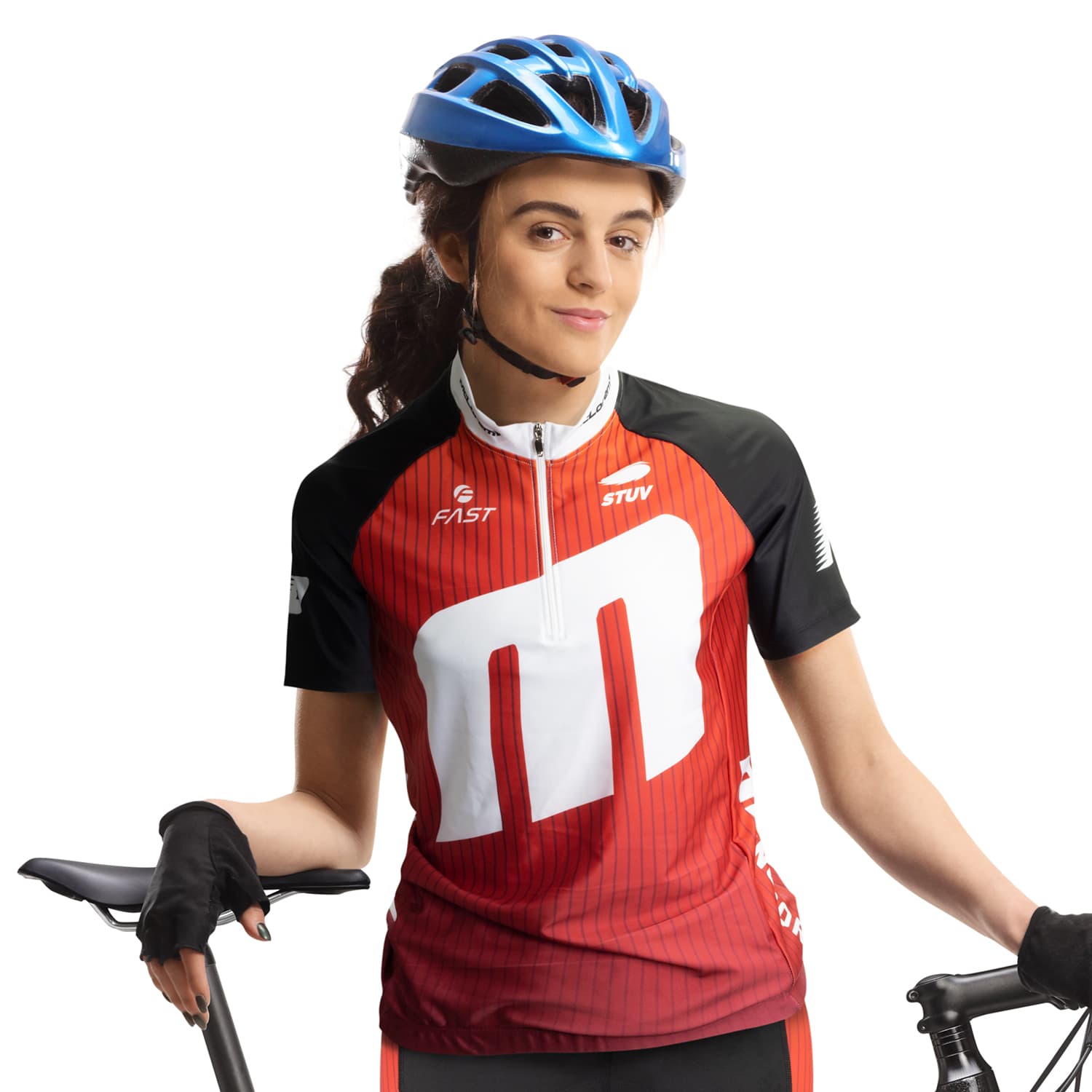 Custom Womens Cycling Top-Active Image