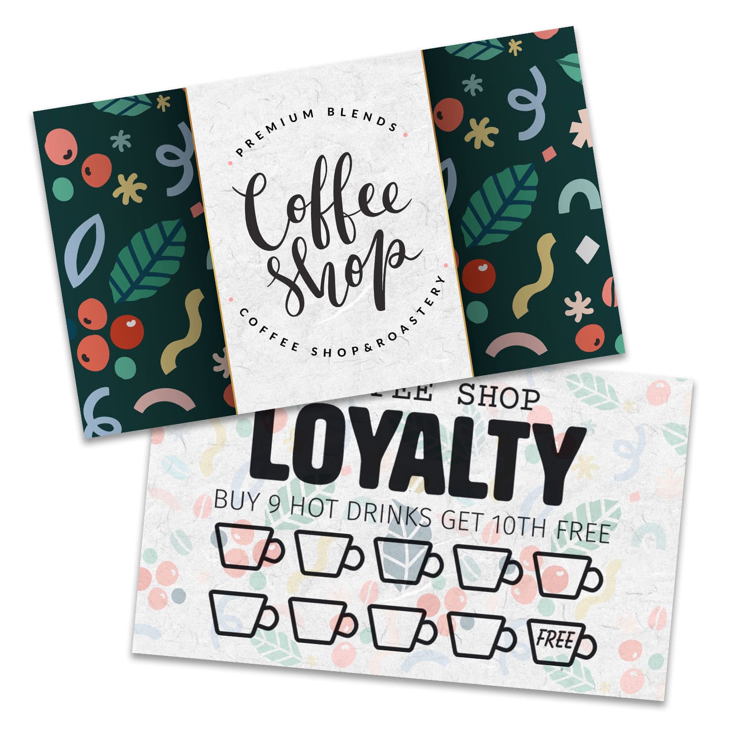 Full Colour Loyalty Cards-Active Image