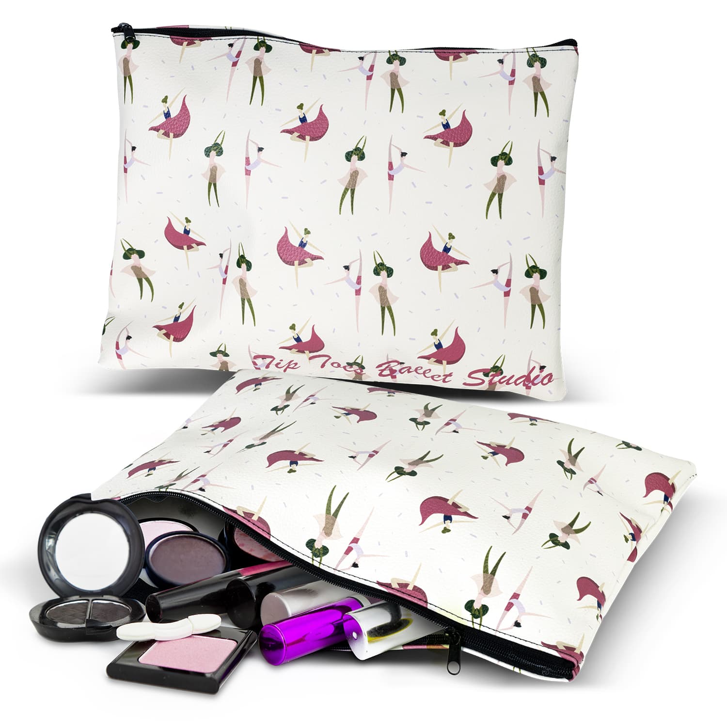 Flora Cosmetic Bag - Large-Active Image