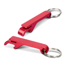 Snappy Metal Bottle Opener Key Ring - image 3
