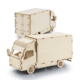 BRANDCRAFT Small Truck Wooden Model - image 4