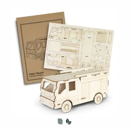 BRANDCRAFT Fire Truck Wooden Model - image 8