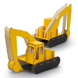 BRANDCRAFT Excavator Wooden Model - image 7