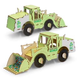 BRANDCRAFT Wheel Loader Wooden Model - image 5