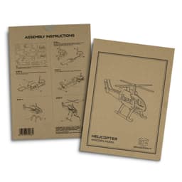 BRANDCRAFT Helicopter Wooden Model - image 5