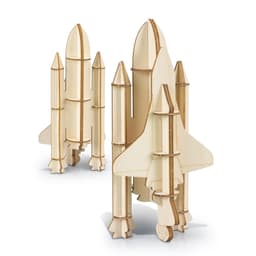 BRANDCRAFT Rocket Ship Wooden Model - image 7