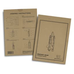 BRANDCRAFT Rocket Ship Wooden Model - image 5