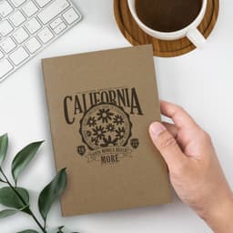 Sugarcane Paper Soft Cover Notebook - image 1