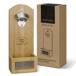NATURA Bamboo Wall Mounted Bottle Opener - image 4