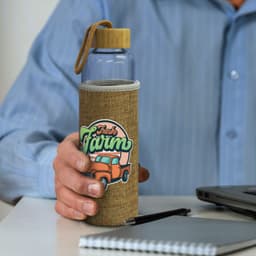 Eden Glass Bottle - Natural Sleeve - image 1