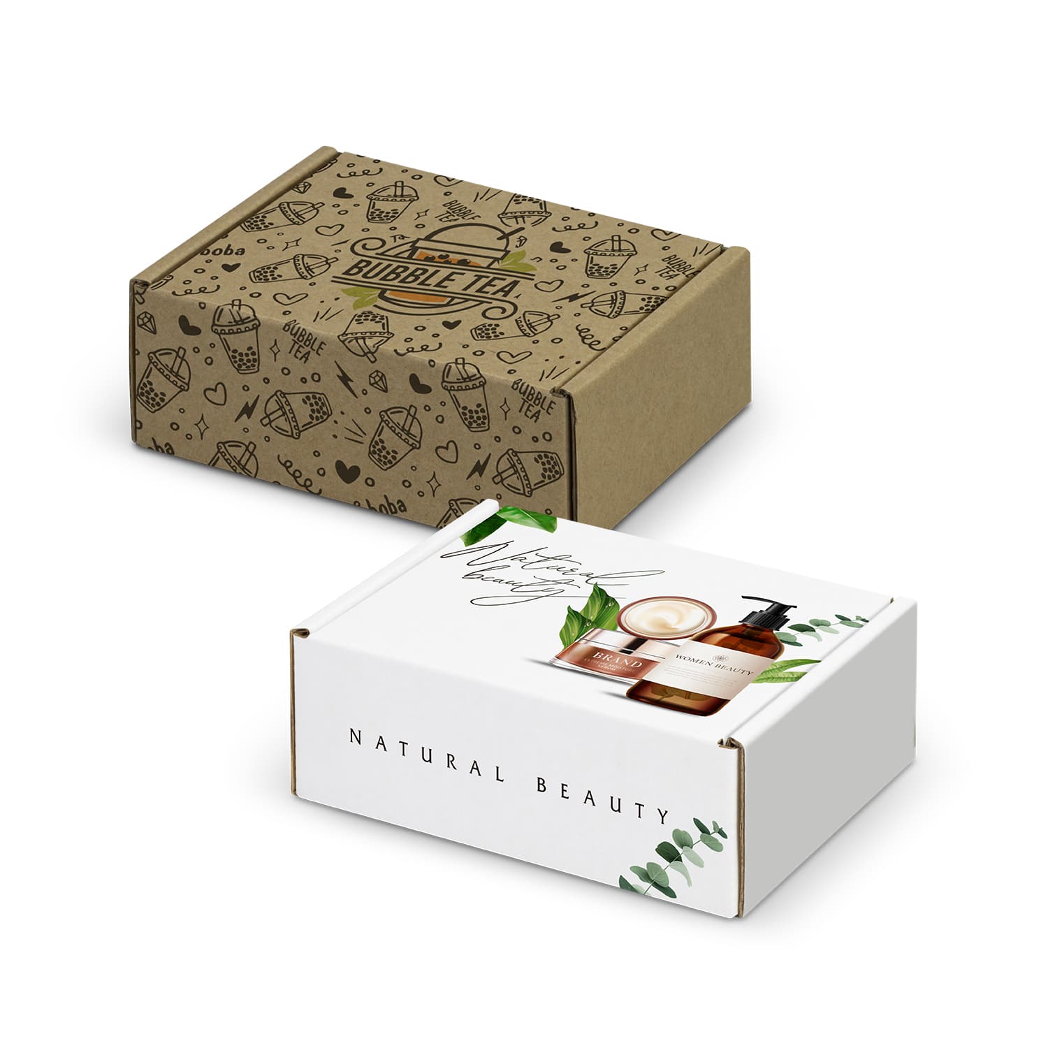 Die Cut Box with Locking Lid - 125x97x47mm-Active Image