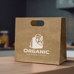 Large Die Cut Paper Bag Landscape - image 7