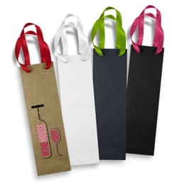 Wine Ribbon Handle Paper Bag - image 8